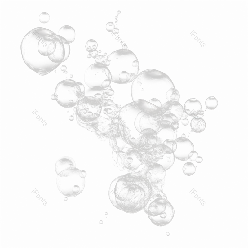 海洋图片,气泡元素,液体PNG,透明免抠素材